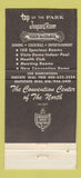 Matchbook Cover - Park Place Motor Inn Traverse City MI 30 Strike