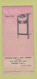 Matchbook Cover - Exchange Bank and Trust Dallas TX 30 Strike