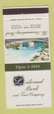 Matchbook Cover - Lakewood Bank and Trust Dallas TX 30 Strike
