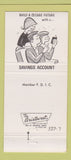 Matchbook Cover - Colebrook National Bank NH 30 Strike