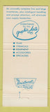 Matchbook Cover - Rissmann Graphic Arts Supply St Louis MO 30 Strike