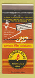 Matchbook Cover - Brooks Oil Company Lubricants Cleveland OH 30 Strike