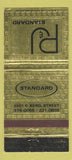 Matchbook Cover - P&J Standard Amoco Chicago Motor Club IL 30 Strike