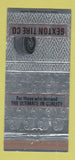 Matchbook Cover - Sexton Tire Company Atlanta GA 30 Strike
