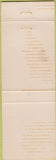 Matchbook Cover - Rickert Electric Williamstown MA pink
