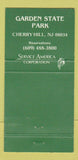 Matchbook Cover - Garden State Park Horse Racing Cherry Hill NJ 30 Strike