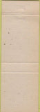 Matchbook Cover - San Diego Jim Beam Club San Diego CA blue