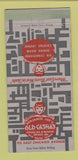 Matchbook Cover - Benjamin Joe's Old Cathay Chinese Chicago IL WEAR 30 Strike