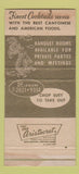 Matchbook Cover - Benjamin Joe's Old Cathay Chinese Chicago IL WEAR 30 Strike