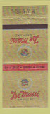 Matchbook Cover - DeMassi Cadillac Lyndhurst NJ  30 Strike