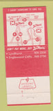 Matchbook Cover - DeMassi Cadillac Lyndhurst NJ  30 Strike