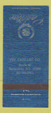 Matchbook Cover - Vey Cadillac Rockaway NJ 30 Strike
