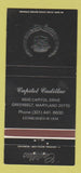 Matchbook Cover - Capitol Cadillac Greenbelt MD 30 Strike