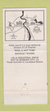 Matchbook Cover - Louisiana Downs Horse Racing Bossier City LA 30 Strike