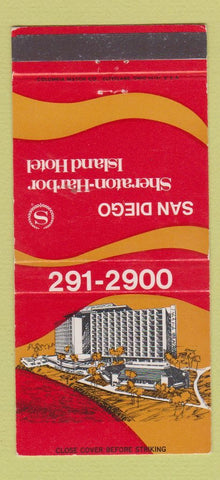 Matchbook Cover - Sheraton Harbor Island Hotel San Diego CA 30 Strike