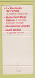 Matchbook Cover - Sheraton Harbor Island Hotel San Diego CA 30 Strike