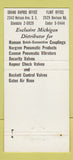 Matchbook Cover - William Nash Hansen Couplings Daetroit MI 30 Strike
