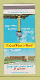 Matchbook Cover - First National Bank Stuart FL 30 Strike