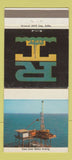 Matchbook Cover - Rimrock Tidelands Oil Well Shreveport New Orleans LA 30 Strike