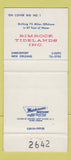 Matchbook Cover - Rimrock Tidelands Oil Well Shreveport New Orleans LA 30 Strike