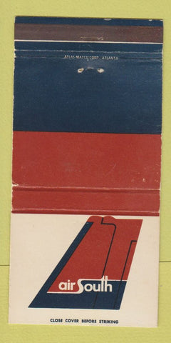 Matchbook Cover - Air South Atlanta GA 30 Strike