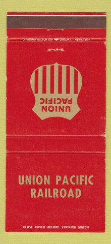 Matchbook Cover - Union Pacific Railroad 30 Strike