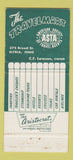 Matchbook Cover - Travelmart Travel Service Elyria OH 30 Strike