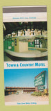 Matchbook Cover - Town and Country Motel Monroeville PA 30 Strike