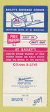 Matchbook Cover - Bailye's Liquor Store West Whittier CA WEAR 30 Strike