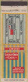 Matchbook Cover - Locke Ober Cafe Boston MA