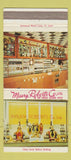 Matchbook Cover - Maury Roberts Nassau Bahamas liquor 30 Strike