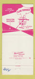 Matchbook Cover - Barney's Club Terrace Appleton WI 30 Strike