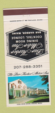 Matchbook Cover - Bar Harbor Motor Inn ME 30 Strike