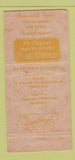 Matchbook Cover - Form Stone Crafter's Reading PA 30 Strike
