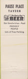Matchbook Cover - Layman's Union Gap WA grocery laundry peach