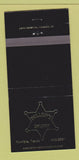 Matchbook Cover - Dillon's Saloon Humble TX 30 Strike