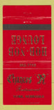 Matchbook Cover - Chances R Restaurant York NE 30 Strike