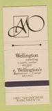Matchbook Cover - Wellington Catering Restaurant Highland Heights OH 30 Strike