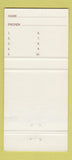 Matchbook Cover - BJ Bull's Brampton ON restaurant 30 Strike