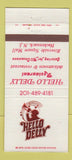 Matchbook Cover - Hello Delly Restaurant Hackensack NJ 30 Strike