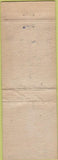 Matchbook Cover - Dugout Nite Club Columbus OH WORN