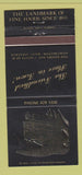 Matchbook Cover - French Tavern Huntington WV 30 Strike