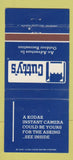 Matchbook Cover - Cutty's Outdoor Recreation 30 Strike