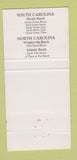Matchbook Cover - Sands Oceanfront Resorts Myrtle Beach SC 30 Strike