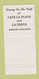Matchbook Cover - La Playa Naples FL hotel 30 Strike