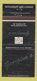 Matchbook Cover - Georgine's Restaurant West Bristol PA 30 Strike