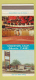 Matchbook Cover - Manor House Stockton CA 30 Strike