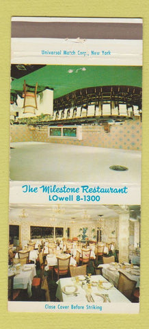 Matchbook Cover - Milestone Restaurant New York City? 30 Strike