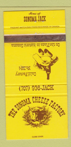 Matchbook Cover - Sonoma Cheese Factory WEAR 30 Strike