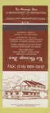 Matchbook Cover - La Grange Inn West Islip LI NY CREASE 30 Strike